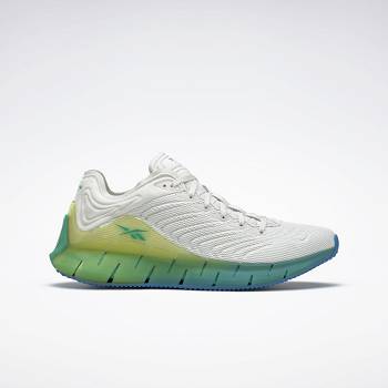 Reebok Zig Kinetica Siva / Zelene - Damske Tenisky